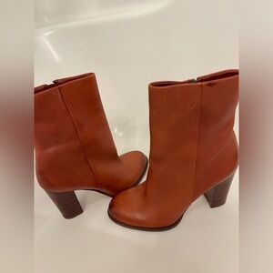 Sam Edelman | Reyes High Ankle Boots in Cognac, 7.5